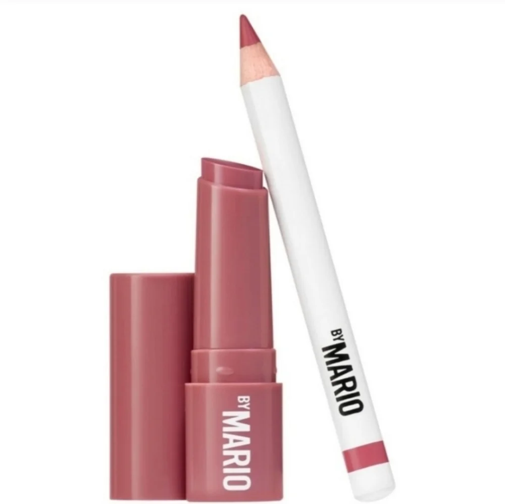 Makeup By Mario 2-Piece Set: Lip Serum & Sculpting Lip Pencil, NIB - Picture 2 of 5